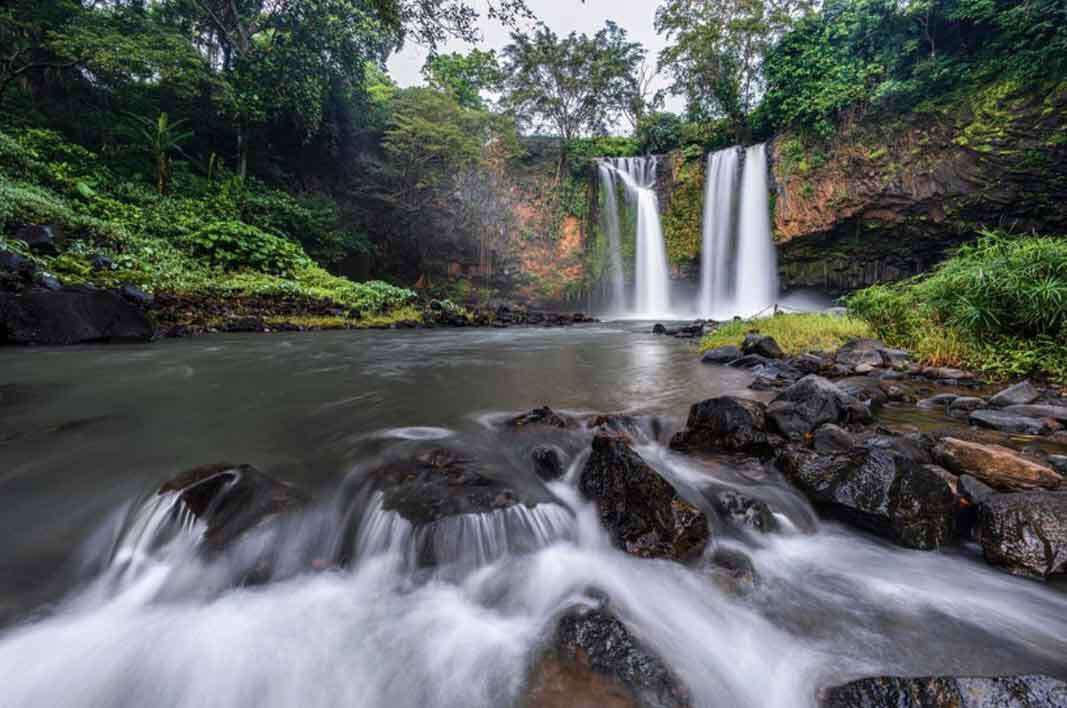 Curug bengkawah yang berada di Belik, Pemalang