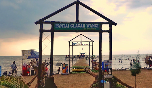 Wisata di Mranggen Demak - Pantai Glagah Wangi Istambul