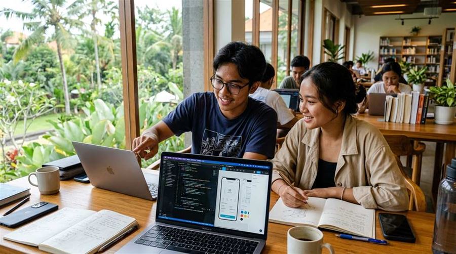 Mahasiswa Memilih Spesifikasi Laptop Kuliah untuk Coding dan Desain Grafis