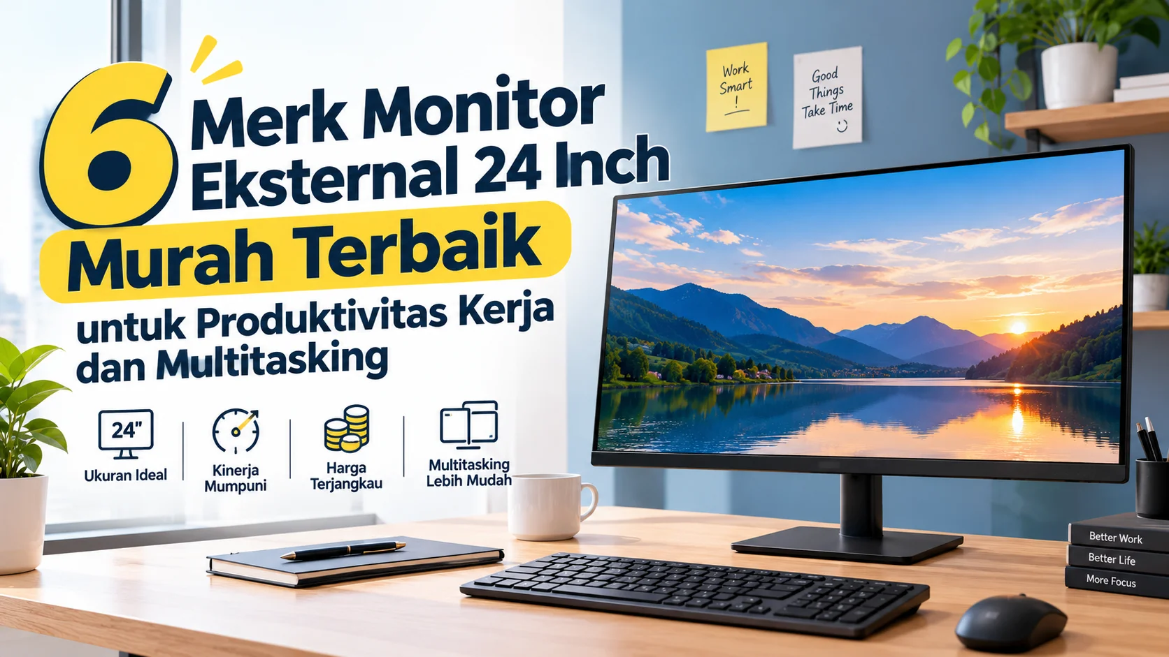 merk monitor ekternal 24 inch murah terbaik